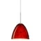 Besa Lighting Vila Cord Pendant, Magma, Satin Nickel Finish, 1x60W Incandescent 1JT-4470MA-SN - alternate 1
